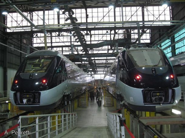 Uno degli stabilimenti AnsaldoBreda