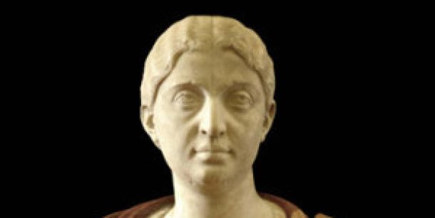 Uffizi, restaurato il busto lapideo di “Giulia Maesa”, dopo il restauro (Foto Polo museale di Firenze)