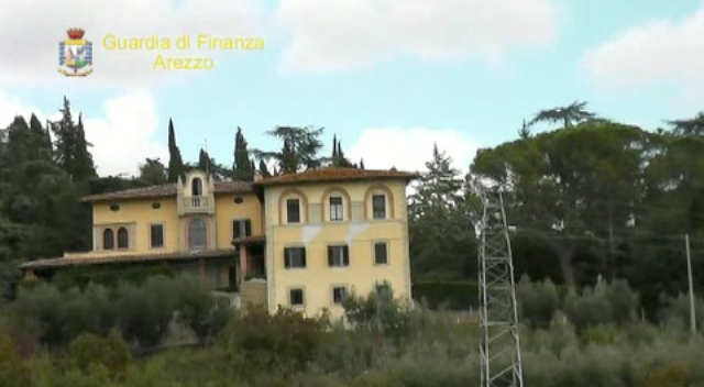 Villa Wanda sulle colline di Arezzo