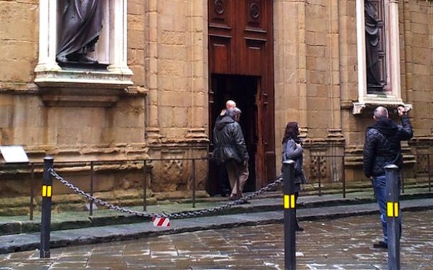Catene a Orsanmichele (foto T. D'Errico)