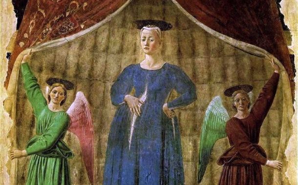 La Madonna del Parto di Piero della Francesca a Monterchi comparirà nelle maternità della Toscana