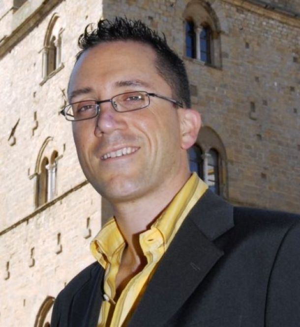 Marco Buselli, sindaco di Volterra. Foto dal suo profilo Facebook