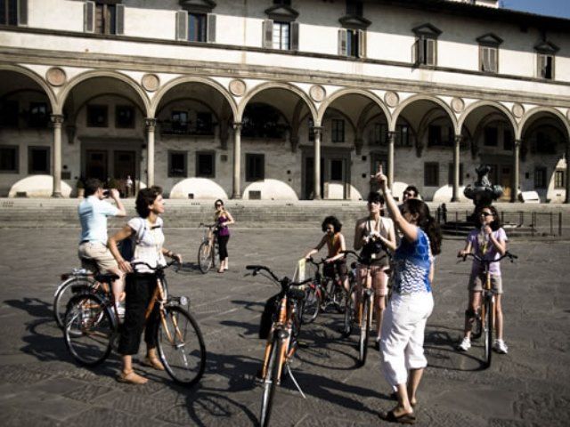 In bicicletta a Firenze