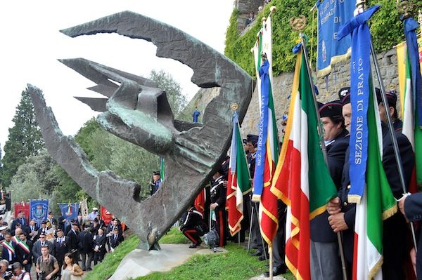 Il monumento ai Carabinieri di Fiesole sul colle di San Francesco