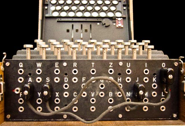 Enigma, la macchina usata dai tedeschi per cifrare i messaggi via radio