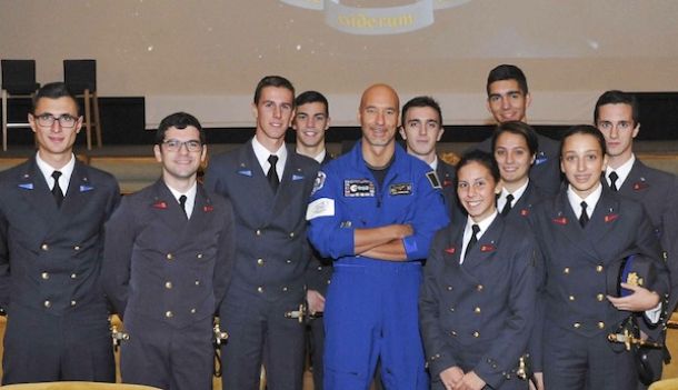 Il cinema Odeon gremitissimo per l'incontro con Luca Parmitano