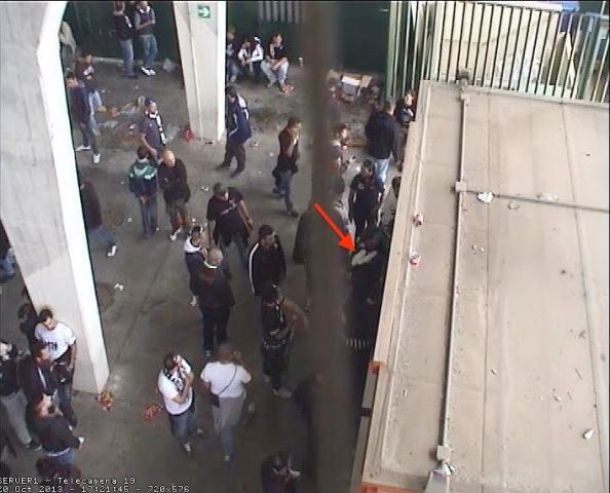 Il furto in un bar dello stadio Franchi del 20 ottobre 2013