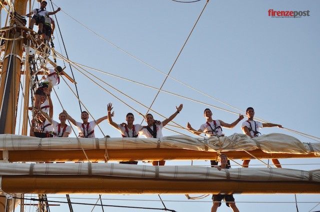 Gli allievi dell'Accademia Navale festeggiano la nascita del corso Mizar