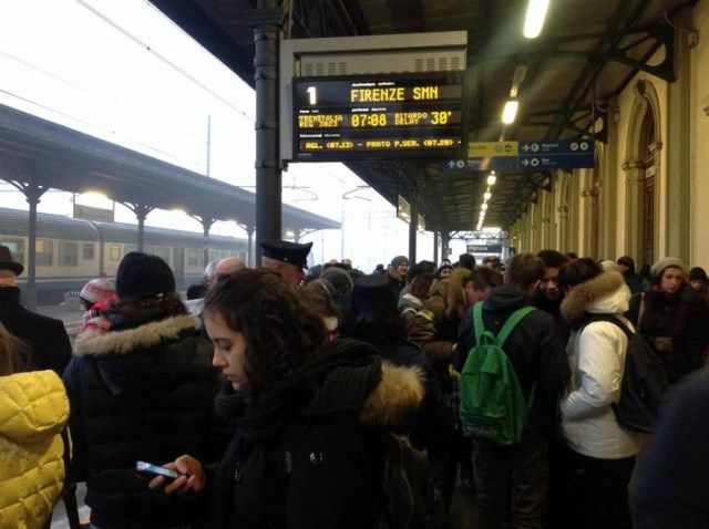 Odissea per i pendolari pistoiesi