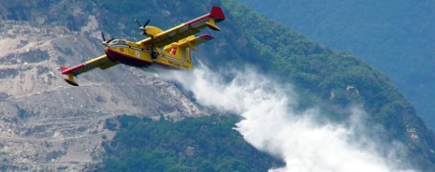 Velivoli antincendio, problema tagli