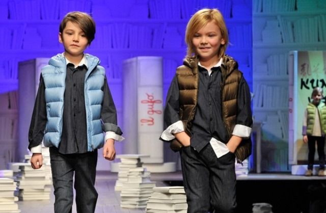 Bambini in passerella a Pitti Bimbo