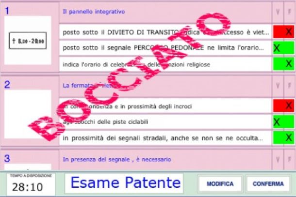 Esame della Patente di guida