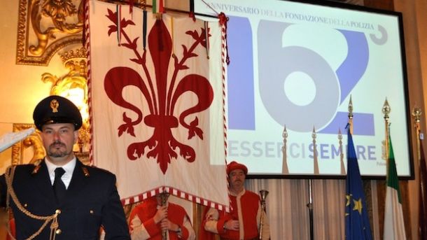 La Festa della Polizia celebrata oggi nella sala Luca Giordano della Provincia di Firenze