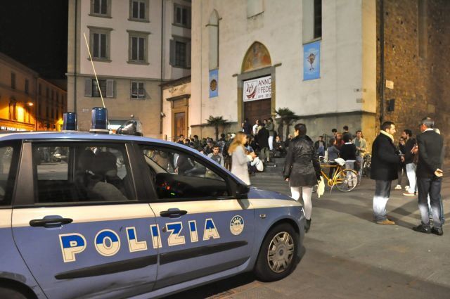 Controlli della Polizia a Firenze