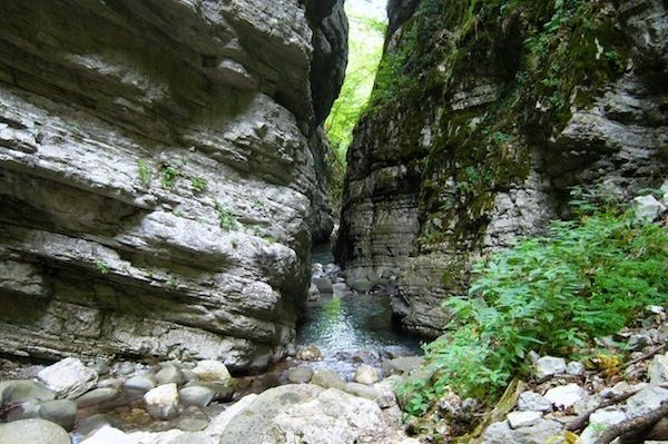 L' Orrido di Botri, nei comuni di Bagni di Lucca e Coreglia Antelminelli, in Lucchesia