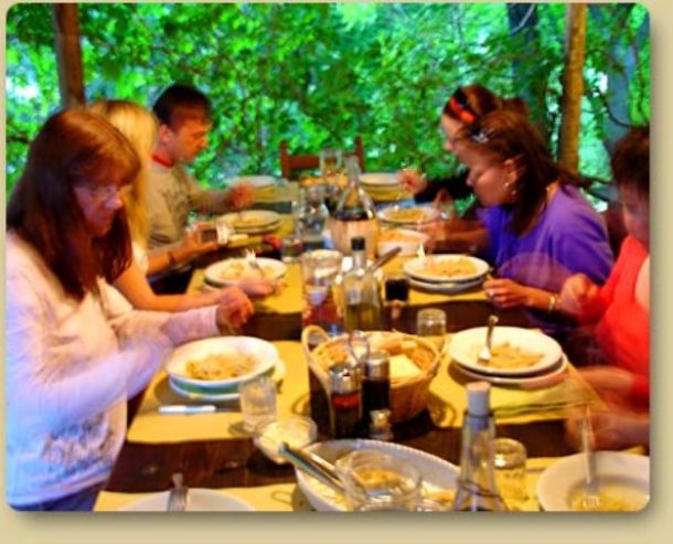 Toscani a tavola, soprattutto la sera