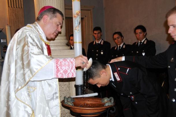 L'arcivescovo Marcianò battezza il maresciallo Chen Yi