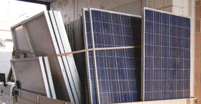 I pannelli fotovoltaici rubati