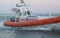 Intervento della Guardia costiera