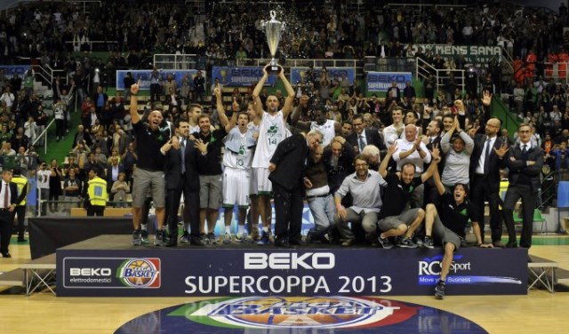 La Mens Sana Siena vince la Supercoppa di basket 2013-2014