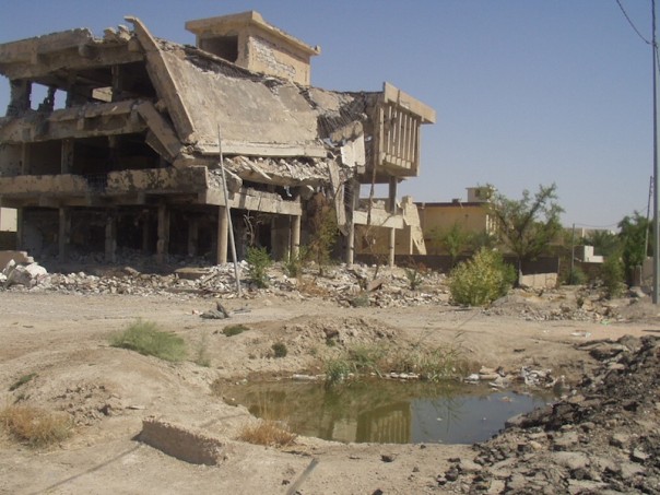 La Base Maestrale di Nassiriya dopo l'attentato del 12 novembre 2003