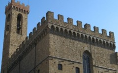 La torre del museo nazionale del Bargello a Firenze