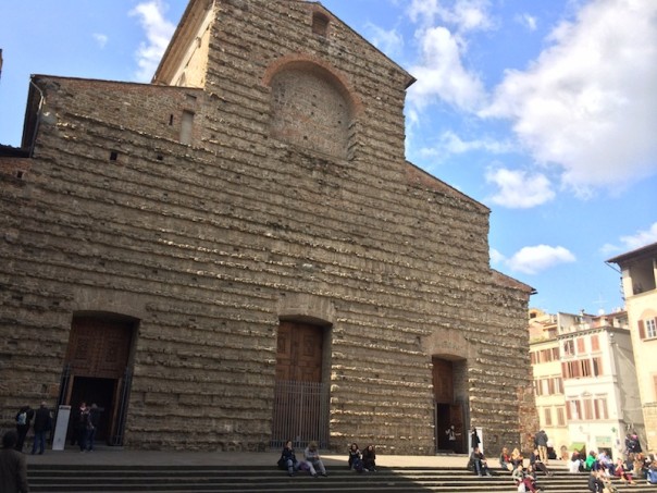 La basilica di San Lorenzo, a Firenze