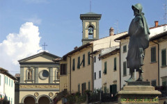 Piazza Matteotti, a Greve in Chianti