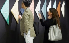 Visitatori a Pitti Filati