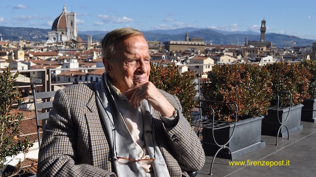 Franco Zeffirelli oggi 28 gennaio 2015 a Firenze