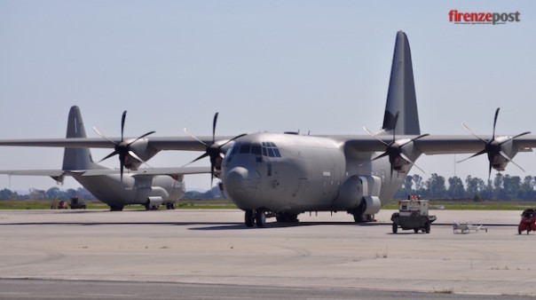 Un C130J della 46ª Brigata Aerea
