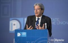 Firenze, State of the Union: Gentiloni, grazie Juncker, ma occorre un vero rilancio dell'Europa (video)