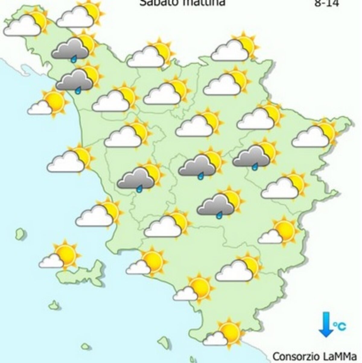 meteo lamma elba