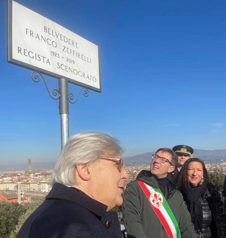 Zeffirelli e i suoi cent'anni: le frecce tricolori su Firenze