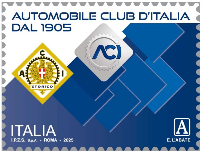 Poste Italiane: un francobollo dedicato all’Automobile Club d’Italia Poste Italiane: un francobollo dedicato all’Automobile Club d’Italia