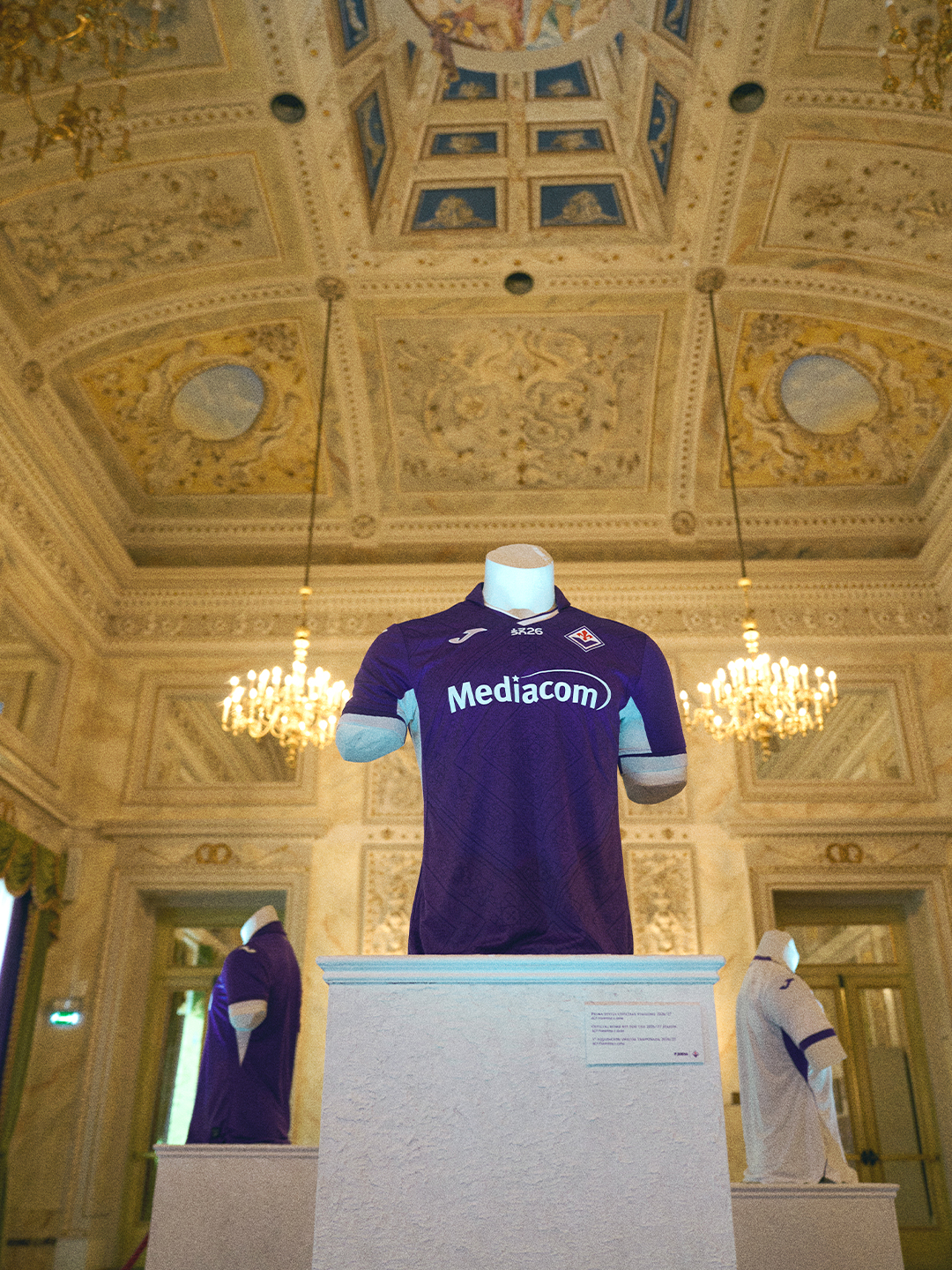 fiorentina presentate le maglie 2026 27 con l8217omaggio al centenario foto da Firenzepost.it fiorentina presentate le maglie 2026 27 con l8217omaggio al centenario foto